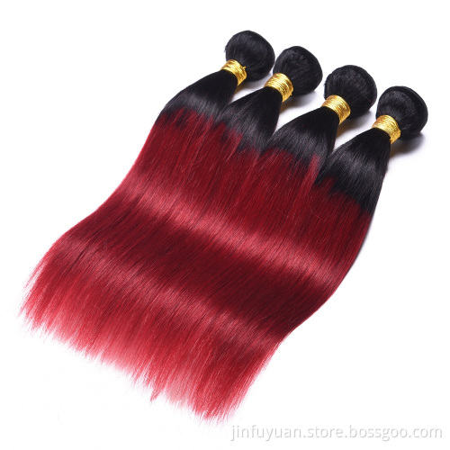 New Arrival 1b/red Cambodian Hair Raw Extension Weave,Virgin Wholesale Temple Hair